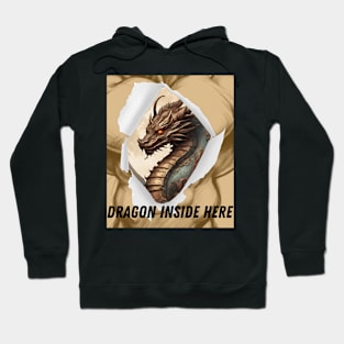 Dragon inside here Hoodie